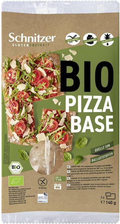 Schnitzer Organic Pizzabase gluten-free single pack (140g) (140 g)