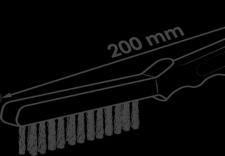 Actual product image Vigor Brake caliper brush steel V2250