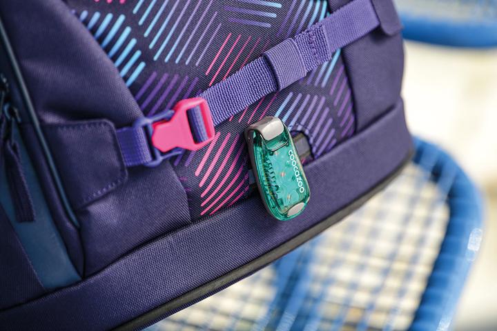 Produktbild Coocazoo Rucksack-Zubehör LED-Sicherheitsklemmleuchte "Fresh Mint", schwarz-