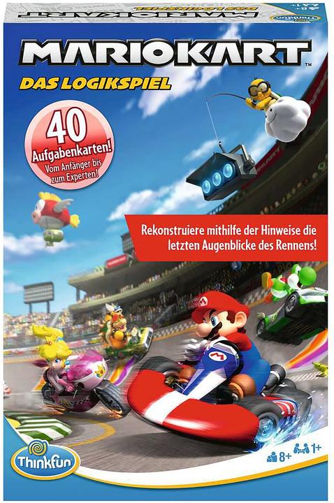 Productafbeelding Thinkfun - 76536 - Mariokart - Het logische spel - Het snelle combinatie- en deductiespel. (Duits)