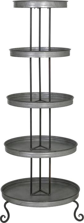 Produktbild Light & Living TOBAGA Etagere 5 stöckig Silber 165 cm
