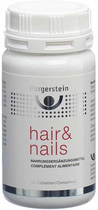 Actual product image Burgerstein Hair&Nails (90 Piece, Pills, 60 g)