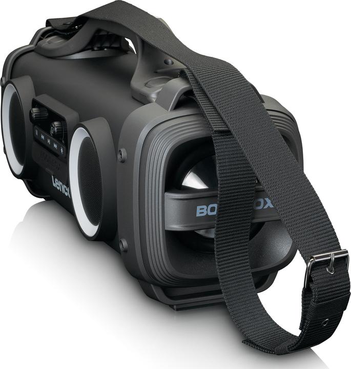 Actual product image Lenco SPR-200BK (14 h, Rechargeable battery operated)