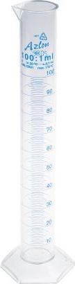 Rs Pro TPX measuring cylinder Class A 100ml