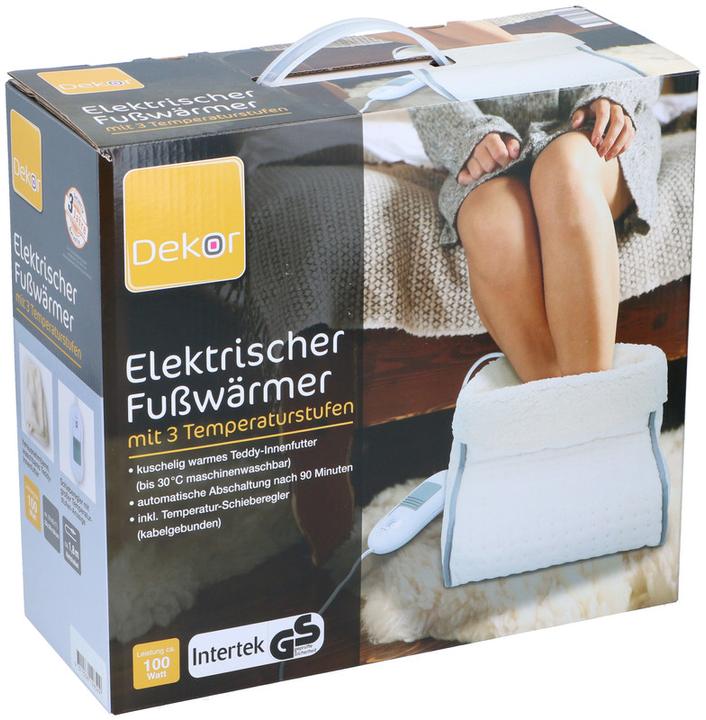 Immagine prodotto Dekor Scaldapiedi bianco 100w FL