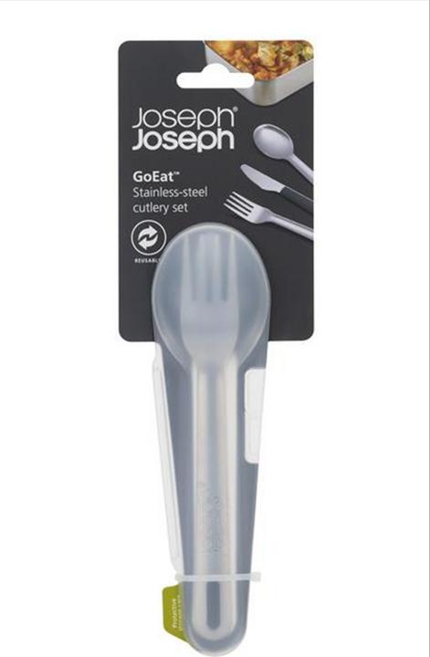 Image du produit Joseph Joseph GoEat, Besteckset edelstahl, 18cm (1 pièce(s), Couteau, Fourche, Set de couverts)
