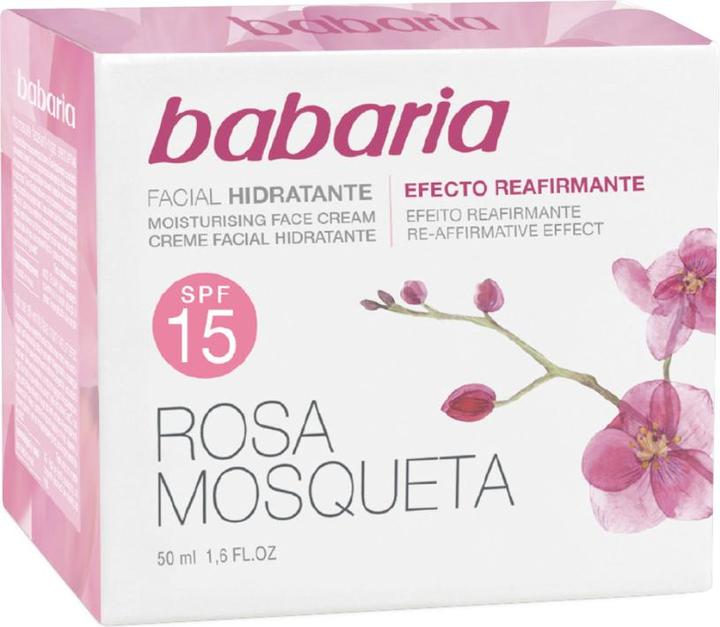 Produktbild Babaria 8410412056243 (50 ml, Tagescreme, SPF 15)