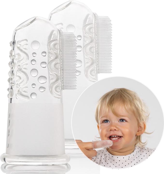 Immagine prodotto Reer Spazzolino da denti da dito (Morbido, 2 x)