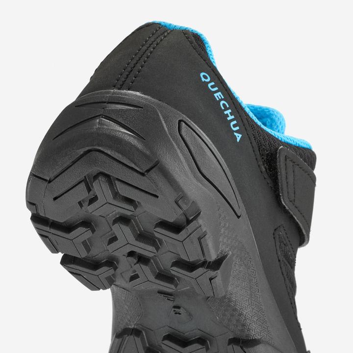 Immagine prodotto Quechua Scarpe da trekking per bambini taglia 24-34 con chiusura a velcro - NH100 nero (27)