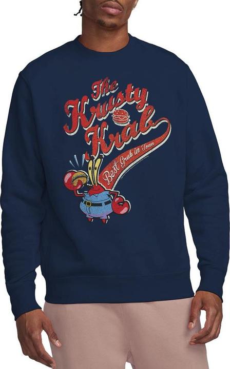 Actual product image Spongebob Squarepants Unisex Adult The Krusty Krab Sweatshirt (XXL)