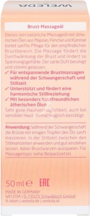 Produktbild Weleda Breast Nursing Oil