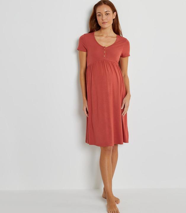 Immagine prodotto La Redoute Collections Camicia da notte per la gravidanza e l'allattamento (42)