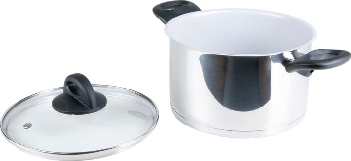 Produktbild Genius Cera Steel Topf 20cm ed (20 cm, Kochtopf, Edelstahl)