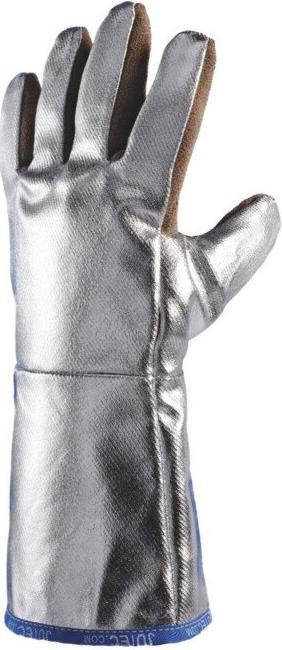 Actual product image Jutec Heat resistant finger gloves, up to 250 °C radiant heat, 1 pair, EN 388 / EN (10)