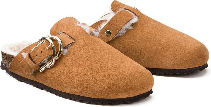 Produktbild La Redoute Collections Pantoletten aus Veloursleder (36)