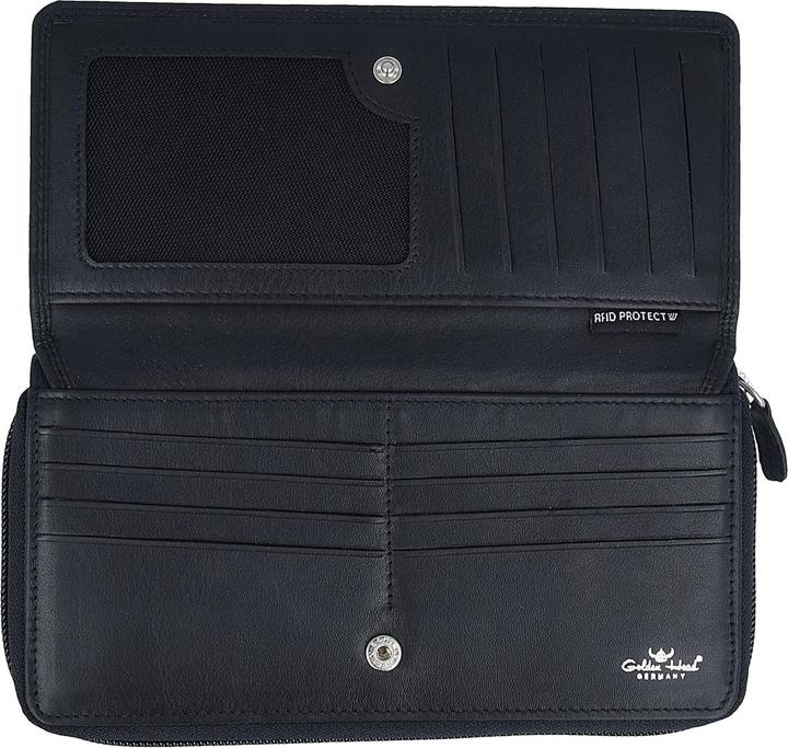 Image du produit Golden Head Porte-monnaie Polo RFID en cuir 19 cm