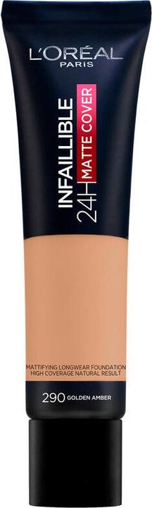 L'Oréal Paris INFAILLIBLE 24H matte cover foundation #290-golden amber (290-golden amber)