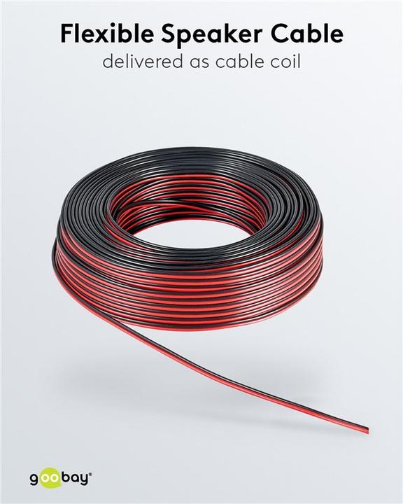 Image du produit Goobay Twin-stranded wire (10 m, 0.50 mm²² mm)