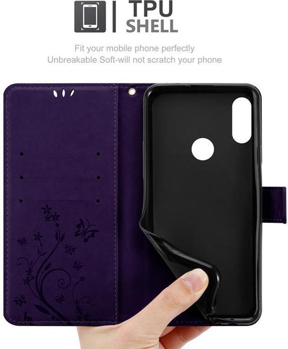 Productafbeelding Cadorabo Bloemen Boekomslag (Xiaomi Redmi Note 7)