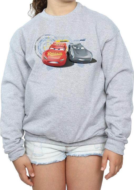 Image du produit Disney - Sweat CARS LIGHTNING VS STORM - Fille (140, 146)