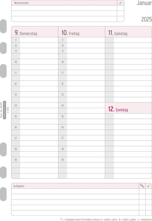 Image du produit Chronoplan Plan hebdomadaire (A5, Allemand)