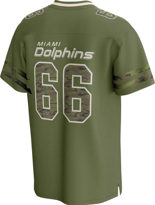 Produktbild Fanatics Miami Dolphins NFL Supporters Jersey oliv camo - S (S)