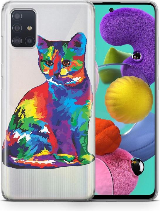 König Design Hülle Handy Schutz für Nokia 7.1 Case Cover Tasche Bumper Etuis TPU Motiv Schale (Nokia 7.1)