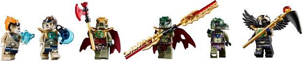 Immagine prodotto LEGO Leggende della sede centrale di Chima Cragger's Croc Boot (70006)