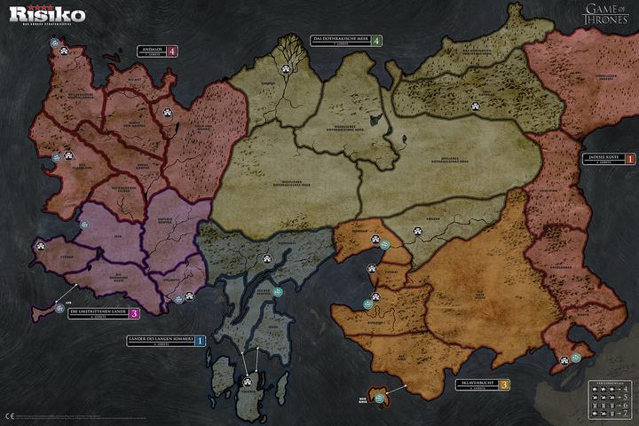 Image du produit Hasbro Risk Game of Thrones Edition de la bataille (Allemand)