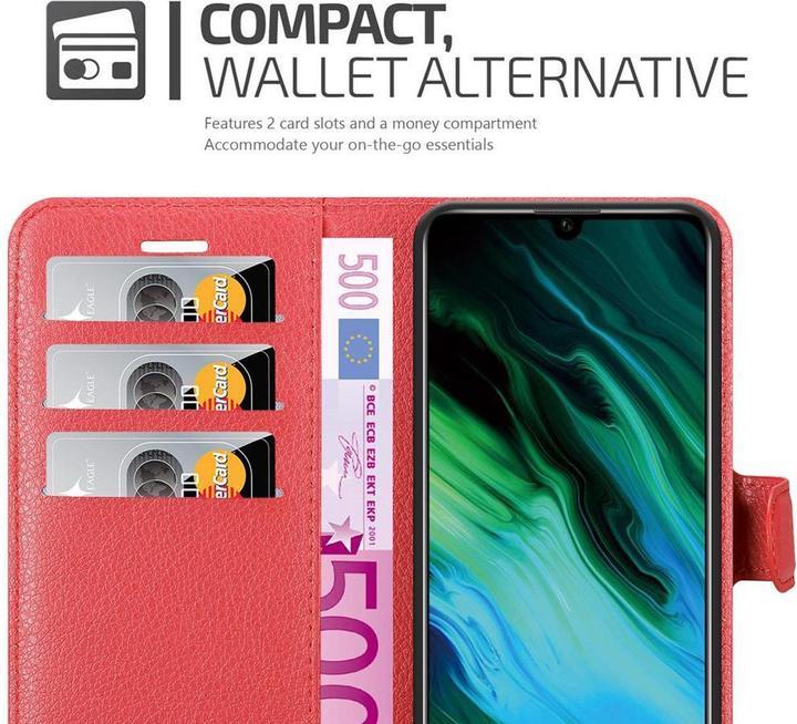 Actual product image Cadorabo Book with stand function cover (Honor 20e)