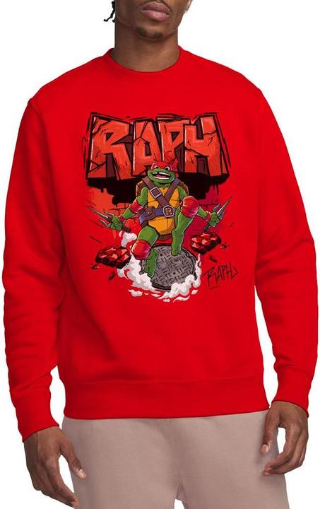 Actual product image Teenage Mutant NT Unisex Adult Raphael Sewer Sweatshirt (S)