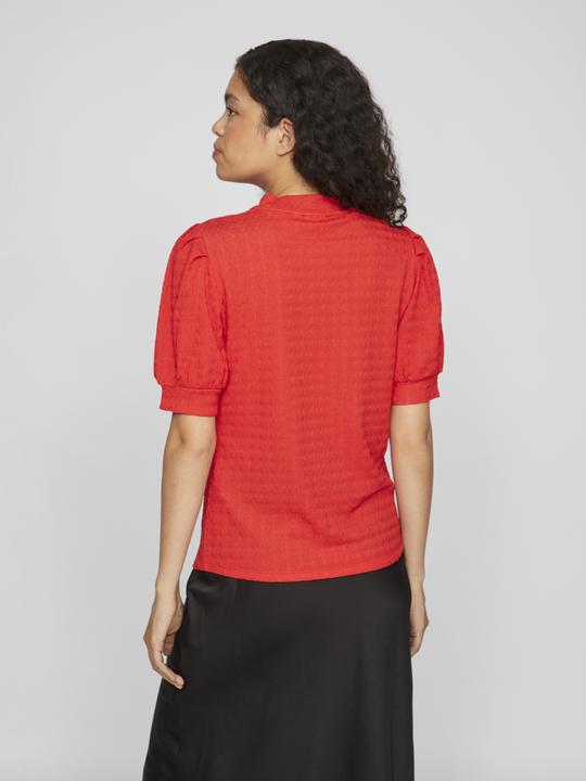 Produktbild Vila High Neck Oberteil mit kurzen Ärmeln (M)