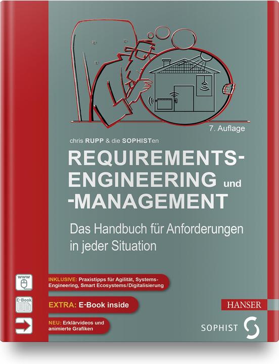 Produktbild Requirements-Engineering und -Management (Deutsch, Christine Rupp, 2020)