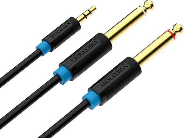 Actual product image Vention 2in1 (1 m, 6.3mm jack, 3.5mm jack (AUX))