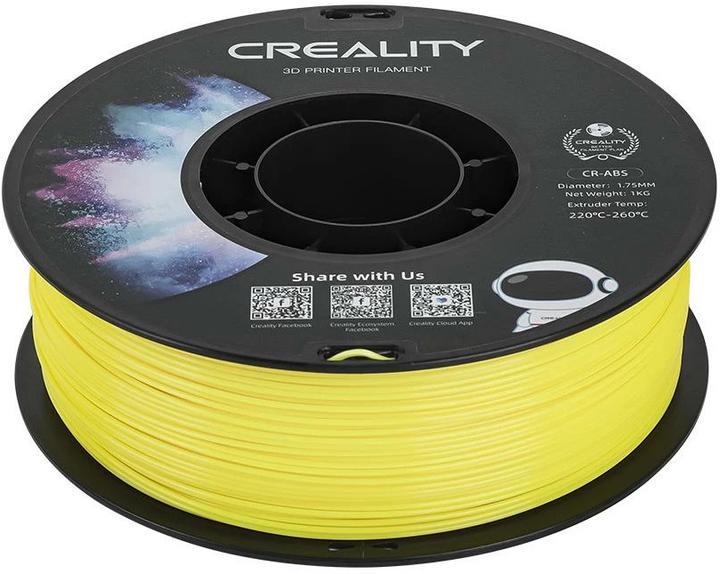 Image du produit Creality ABS Jaune (ABS, 1.75 mm, 1000 g, Jaune)