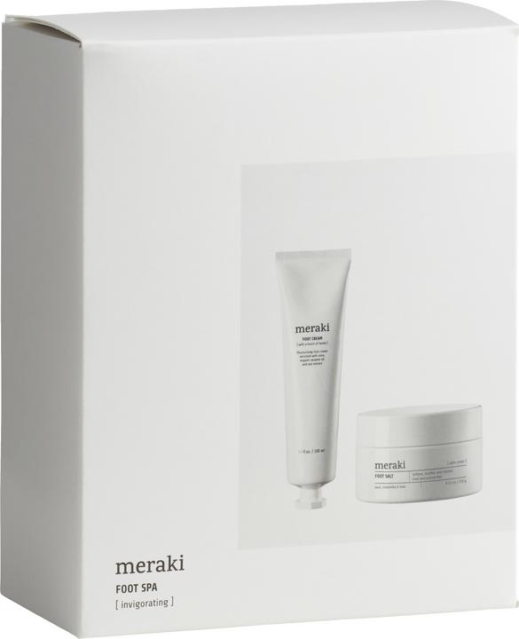 Immagine prodotto Meraki Scatola regalo con sale e scrub per i piedi (309779406) (Pediluvio, 100 ml)