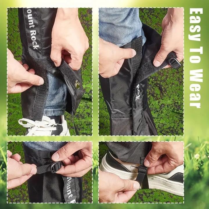 Actual product image Swissdetector Pair of waterproof leggings for outdoor activities (L) (L)