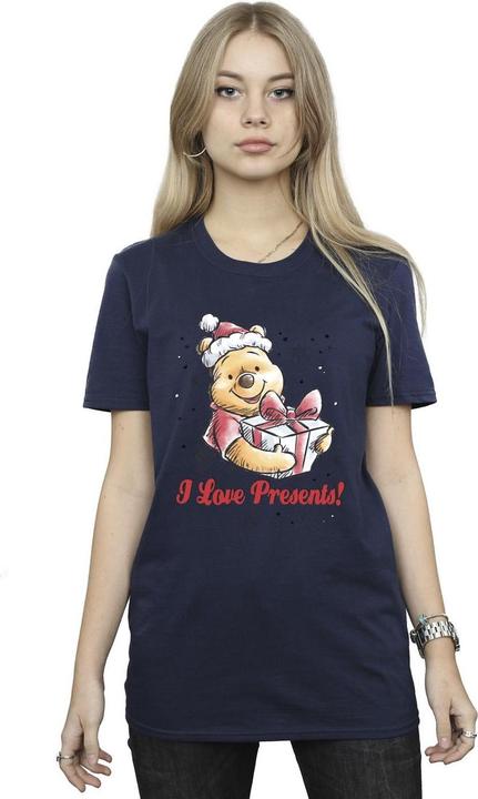 Immagine prodotto Disney Winnie The Pooh Love Presents Maglietta Ampia Donna (M)