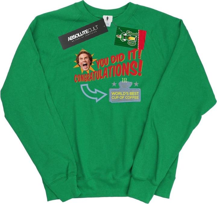 Image du produit Elf - Sweat WORLD'S BEST COFFEE - Femme (M)