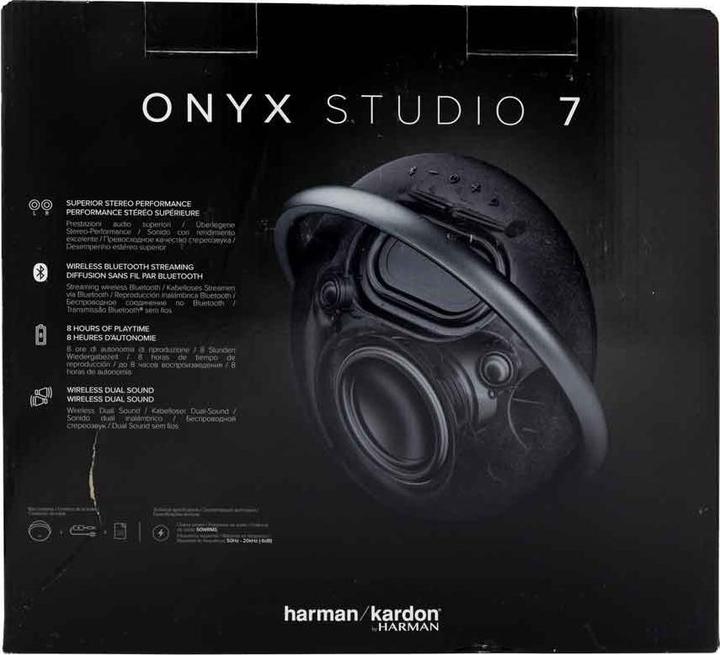 Actual product image Harman/Kardon Onyx Studio 7 (8 h, Rechargeable battery operated, Electrical connection)