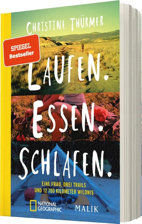 Actual product image Laufen. Essen. Schlafen (German, Christine Thürmer, 2018)