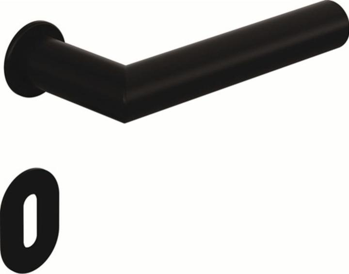 Hewi Türdrückerpaar 162PBM/162PBMV/162PBMX Kunststoff 90m-90m mit Mini-Drückerrosette Vierkantstift 8 mm (Türgriff)