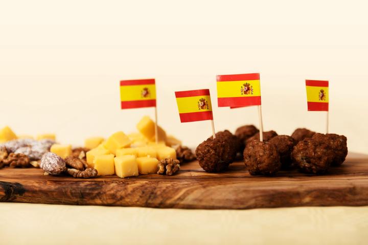 Produktbild Procos Spanien Mini Fahnen Sticks