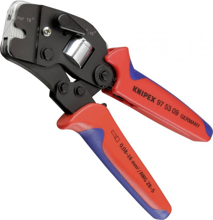 Image du produit Knipex Pince à sertir auto-ajustable pour embouts de câble (190 mm)