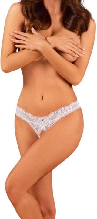 Image du produit Obsessive String céleste sans entrejambe XL/XXL (XL, XXL)