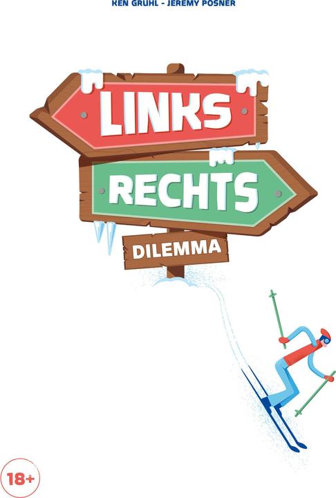 Image du produit Asmodée COJD0004 - Links-Rechts-Dilemma, party game, pour 3-6 joueurs, dès 18 ans (édition FR) (Allemand)