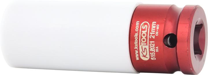 Immagine prodotto KS Tools Presa di corrente da 1/2" in alluminio lunga (21 mm)