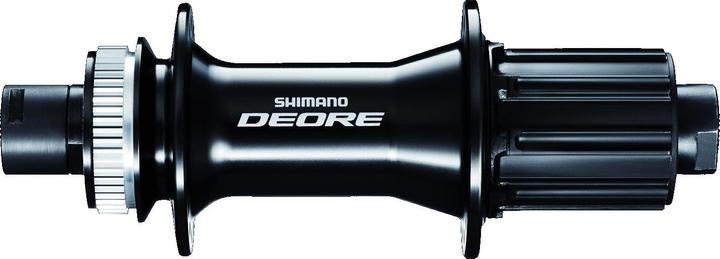 Actual product image Shimano Deore FH-M6010 rear hub 8/9/10s QR:142 (Disc brake Center lock)