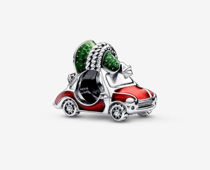 Produktbild Pandora Auto und Tannenbaum (Emaille)