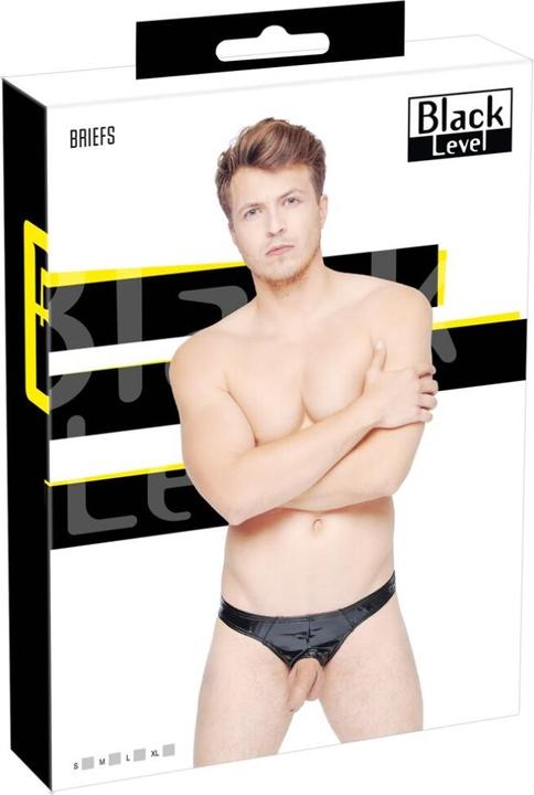 Actual product image Black Level Vinyl M. Briefs Showm. M (M)